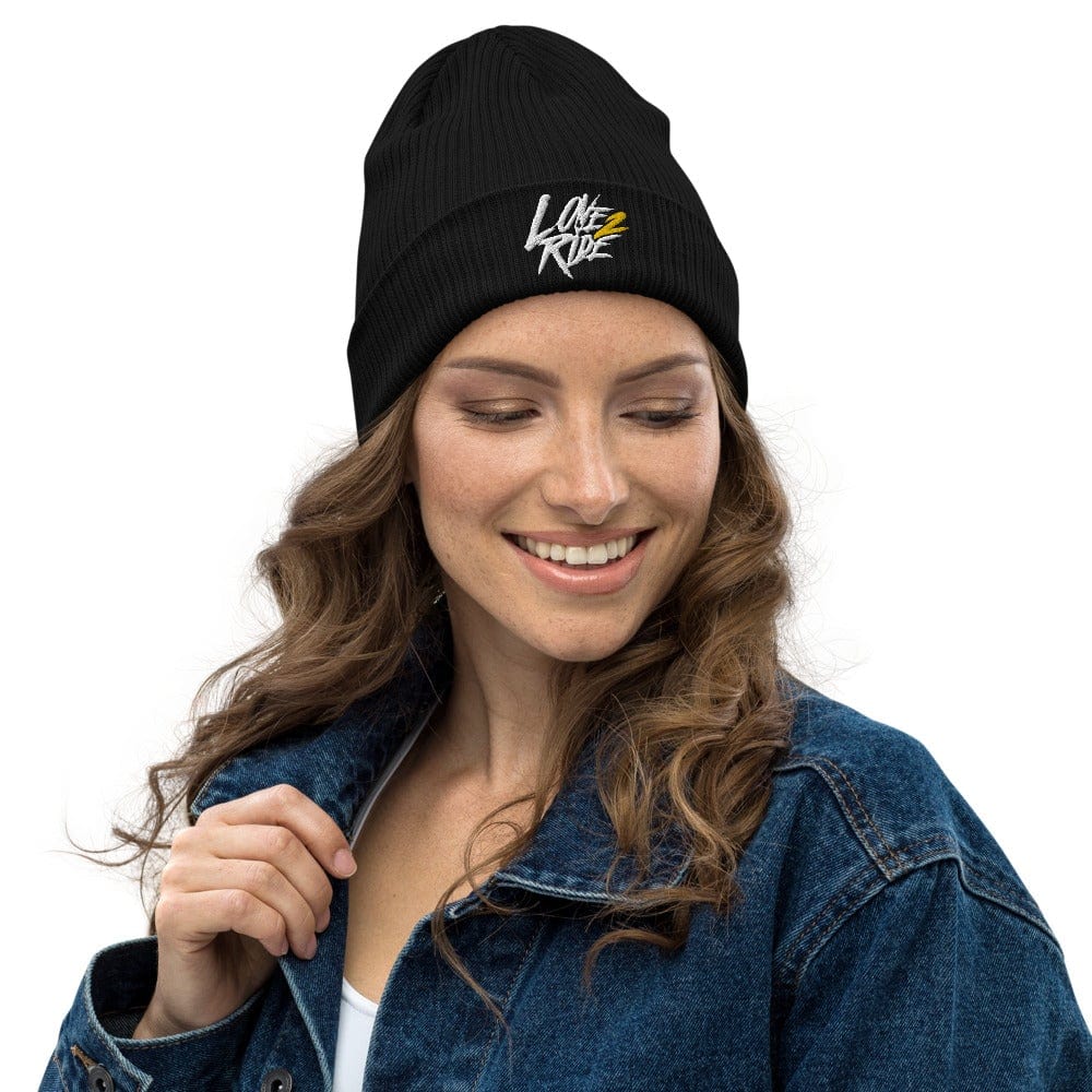 Printful BEECHFIELD Organic  Beanie - mit gesticktem Logo E-Bike-Community