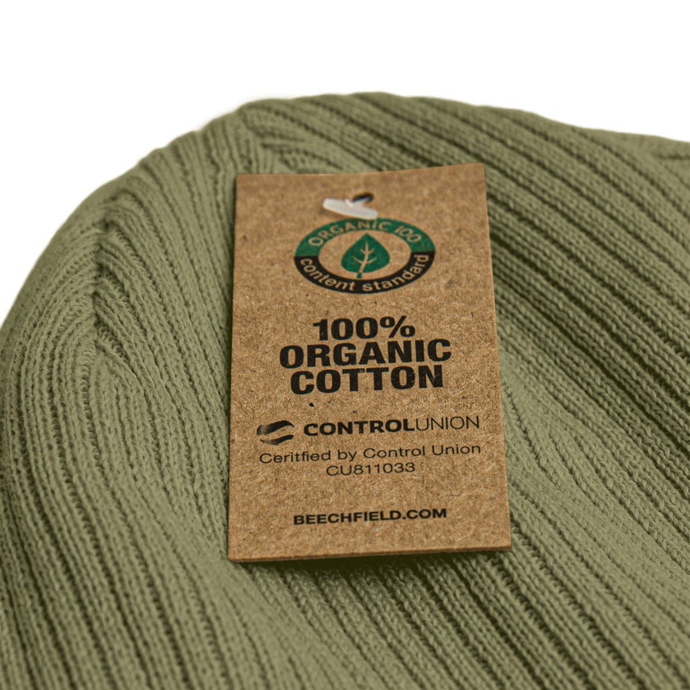 Printful BEECHFIELD Organic  Beanie - mit gesticktem Logo E-Bike-Community