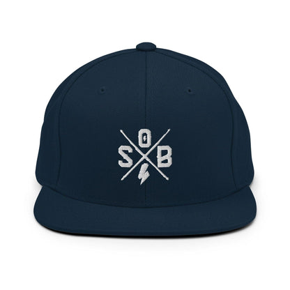 Printful Cross - Snapback-Cap E-Bike-Community