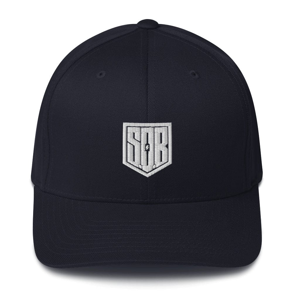 Printful Dunkles Navy / S/M S.o.B Flexfit Cap E-Bike-Community