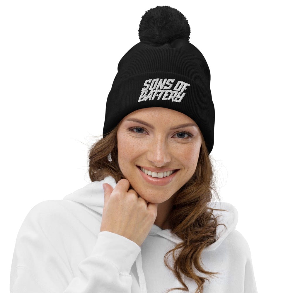 Printful Signature Bommel-Beanie E-Bike-Community