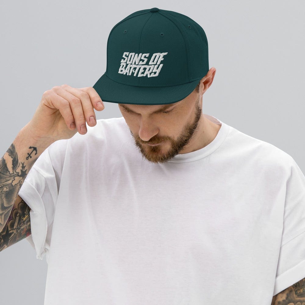 Printful Spruce SoB - Snapback-Cap - Sons of Battery - Signature E-Bike-Community