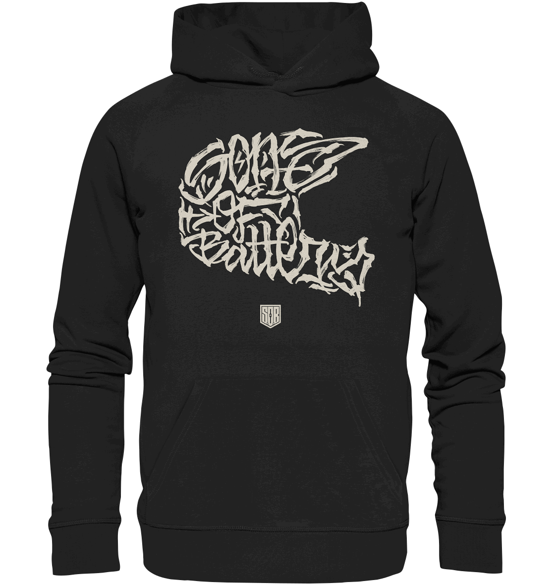 Shirtigo Hoodies Black / XS The Power of Movement - Front Print - Organic Basic Hoodie (Flip Label) E-Bike-Community