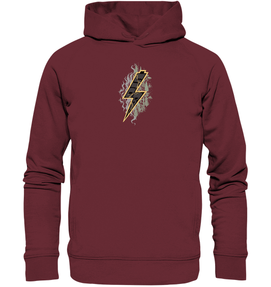 Shirtigo Hoodies Burgundy / XS SoB - Shred or Alive - Organic Fashion Hoodie E-Bike-Community