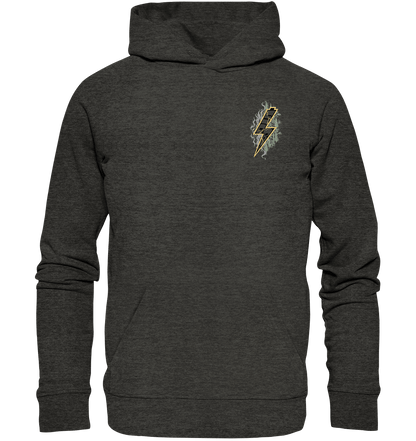 Shirtigo Hoodies Dark Heather Grey / XS SoB - Shred or Alive - Organic Hoodie (Mit Flip Label) E-Bike-Community