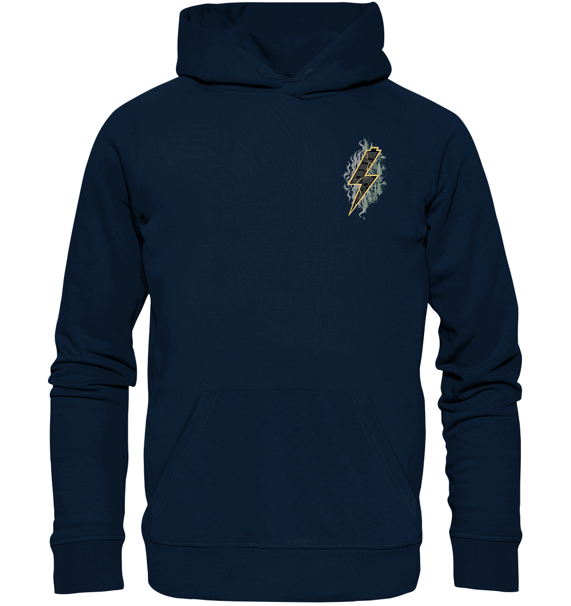 Shirtigo Hoodies French Navy / XS SoB - Shred or Alive - Organic Hoodie (Mit Flip Label) E-Bike-Community