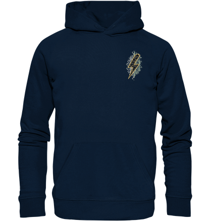 Shirtigo Hoodies French Navy / XS SoB - Shred or Alive - Organic Hoodie (Mit Flip Label) E-Bike-Community