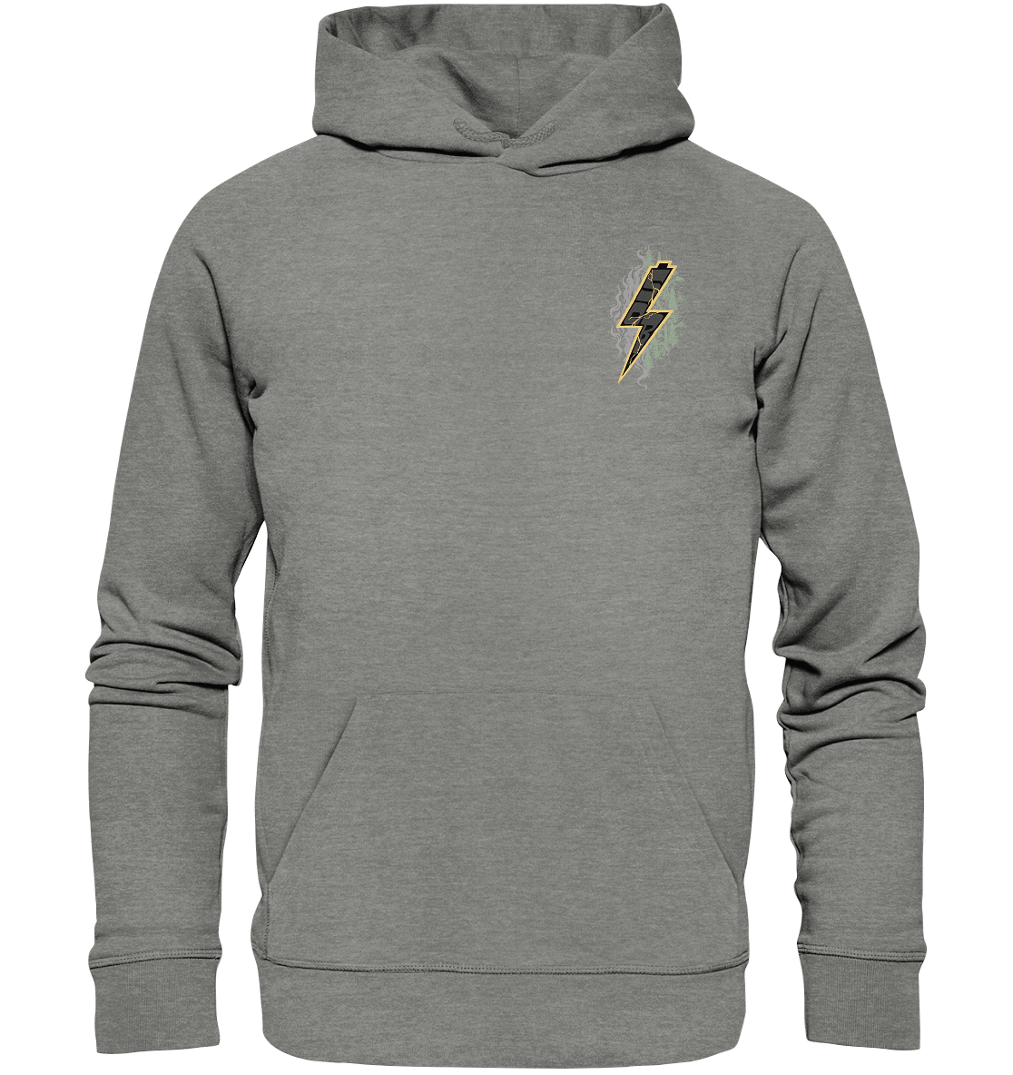 Shirtigo Hoodies Mid Heather Grey / XS SoB - Shred or Alive - Organic Hoodie (Mit Flip Label) E-Bike-Community