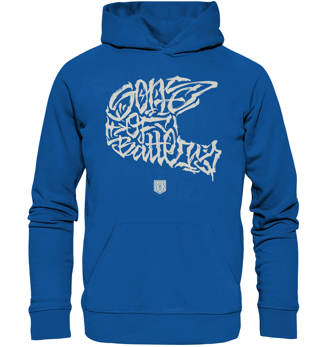 Shirtigo Hoodies Royal Blue / XS The Power of Movement - Front Print - Organic Basic Hoodie (Flip Label) E-Bike-Community