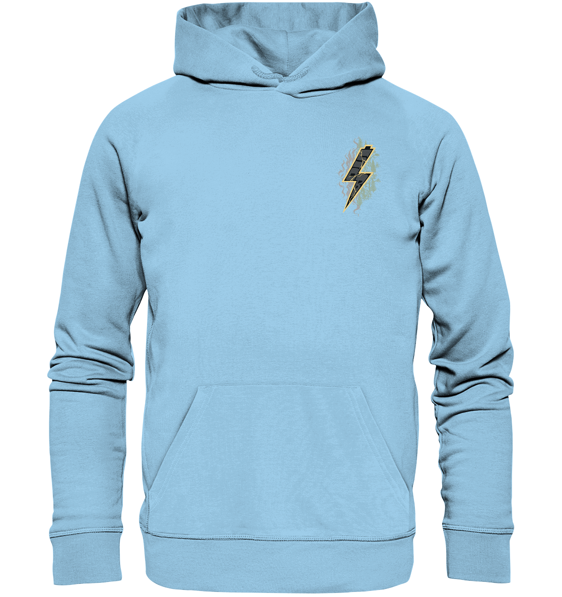 Shirtigo Hoodies Sky Blue / XS SoB - Shred or Alive - Organic Hoodie (Mit Flip Label) E-Bike-Community