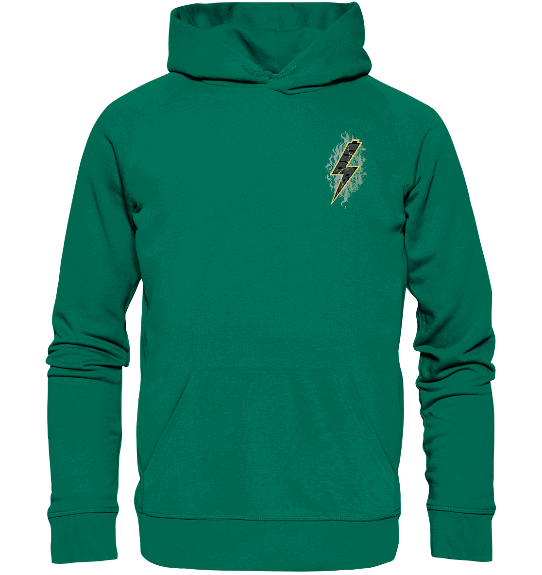 Shirtigo Hoodies Varsity Green / XS SoB - Shred or Alive - Organic Hoodie (Mit Flip Label) E-Bike-Community