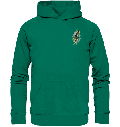 Shirtigo Hoodies Varsity Green / XS SoB - Shred or Alive - Organic Hoodie (Mit Flip Label) E-Bike-Community