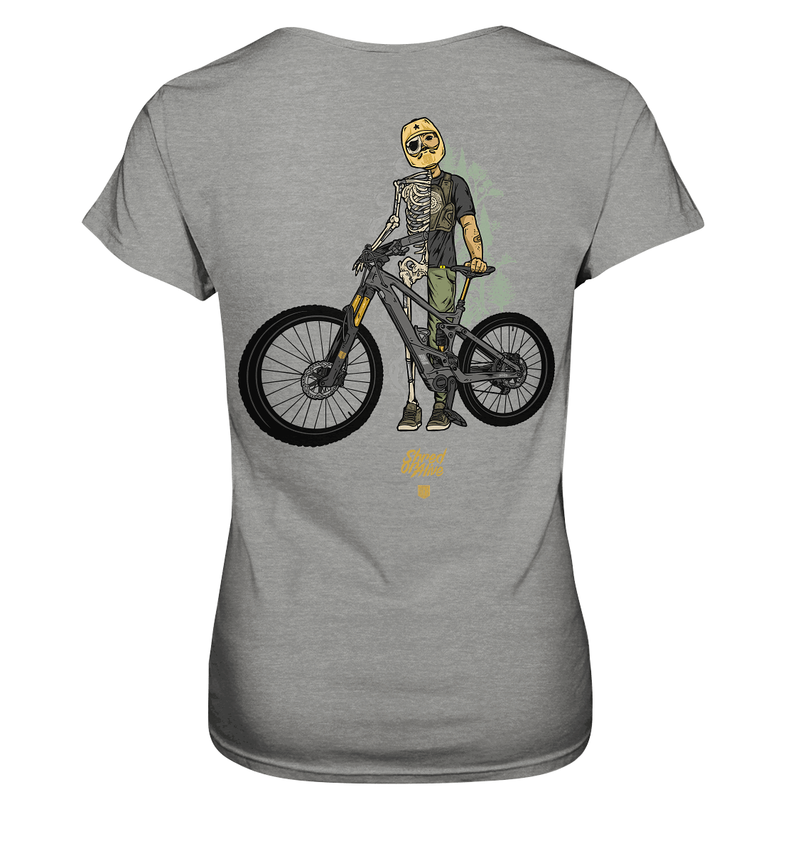 Shirtigo Lady-Shirts SoB - Shred or Alive - Ladies Premium Shirt (OHNE FLIP LABEL!) E-Bike-Community