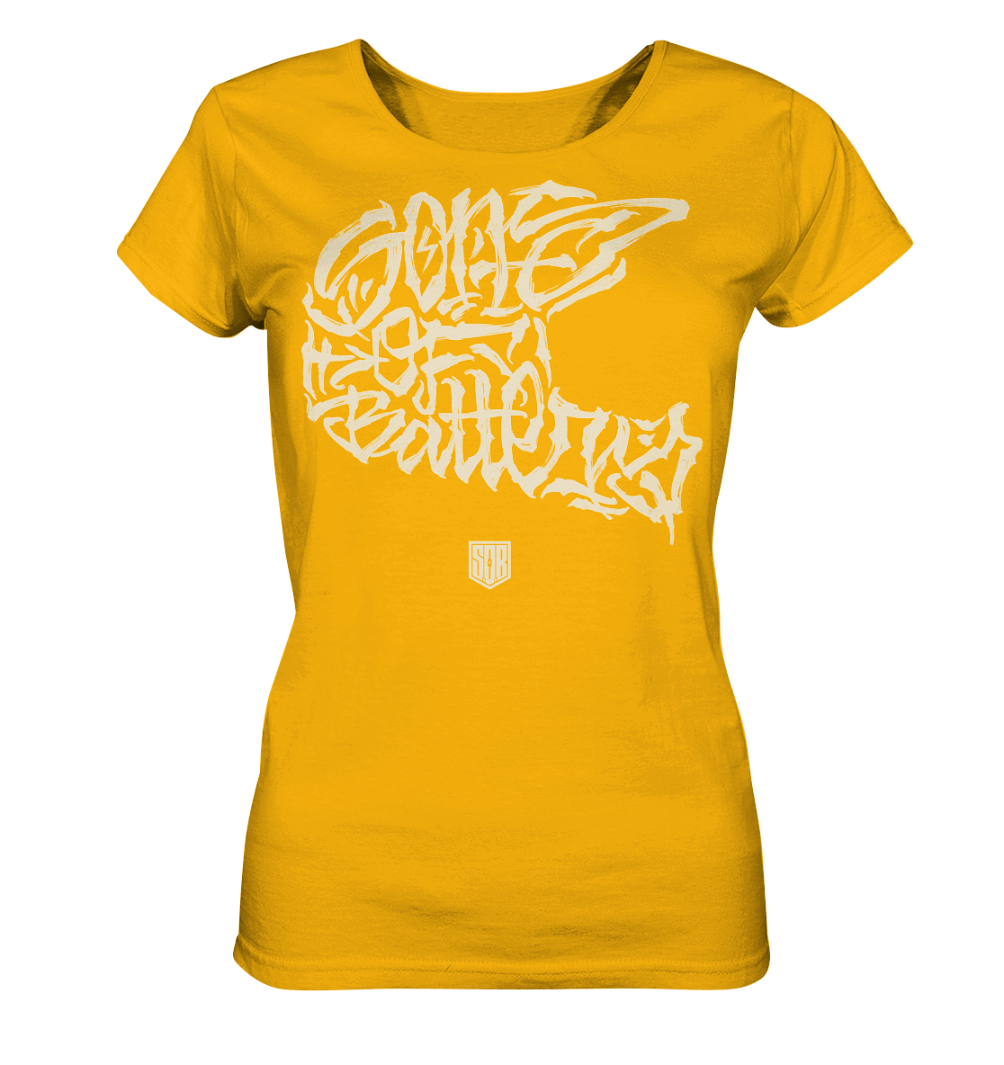 Shirtigo Lady-Shirts Spectra Yellow / S The Power of Movement - Front Print - Ladies Organic Shirt (Flip Label) E-Bike-Community