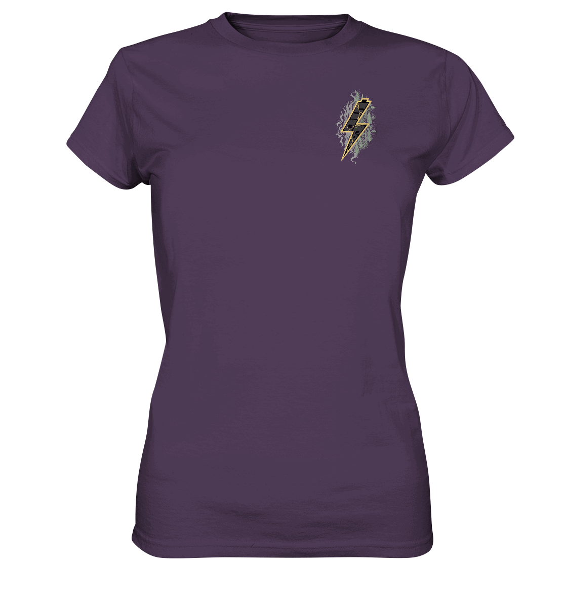 Shirtigo Lady-Shirts Urban Purple / XS SoB - Shred or Alive - Ladies Premium Shirt (OHNE FLIP LABEL!) E-Bike-Community