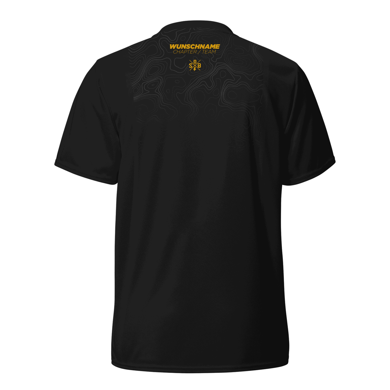 Sons of Battery® - E-MTB Brand & Community Blackmap Jersey Recyceltes Unisex-Trikot E-Bike-Community