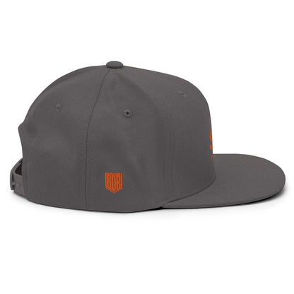 Sons of Battery® - E-MTB Brand & Community Cross - Orange Snapback-Cap E-Bike-Community