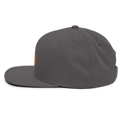 Sons of Battery® - E-MTB Brand & Community Cross - Orange Snapback-Cap E-Bike-Community