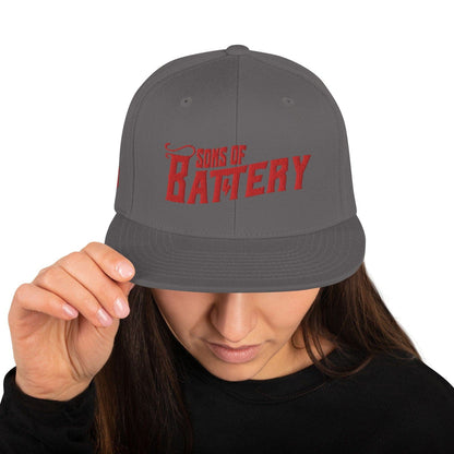 Sons of Battery® - E-MTB Brand & Community Dunkelgrau Snapback-Cap E-Bike-Community