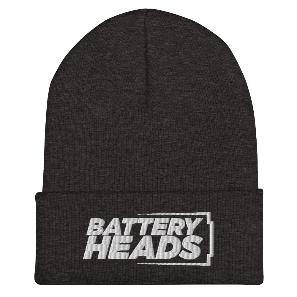 Sons of Battery® - E-MTB Brand & Community Dunkelgrau Umgeschlagene Beanie - Battery Heads E-Bike-Community