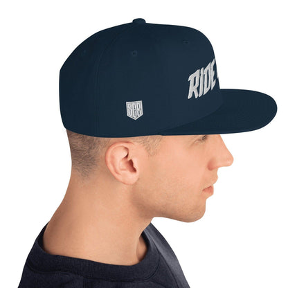 Sons of Battery® - E-MTB Brand & Community Dunkles Navy Ride or Die - Snapback-Cap E-Bike-Community