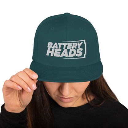 Sons of Battery® - E-MTB Brand & Community Fichte Battery Heads - Snapback-Cap E-Bike-Community