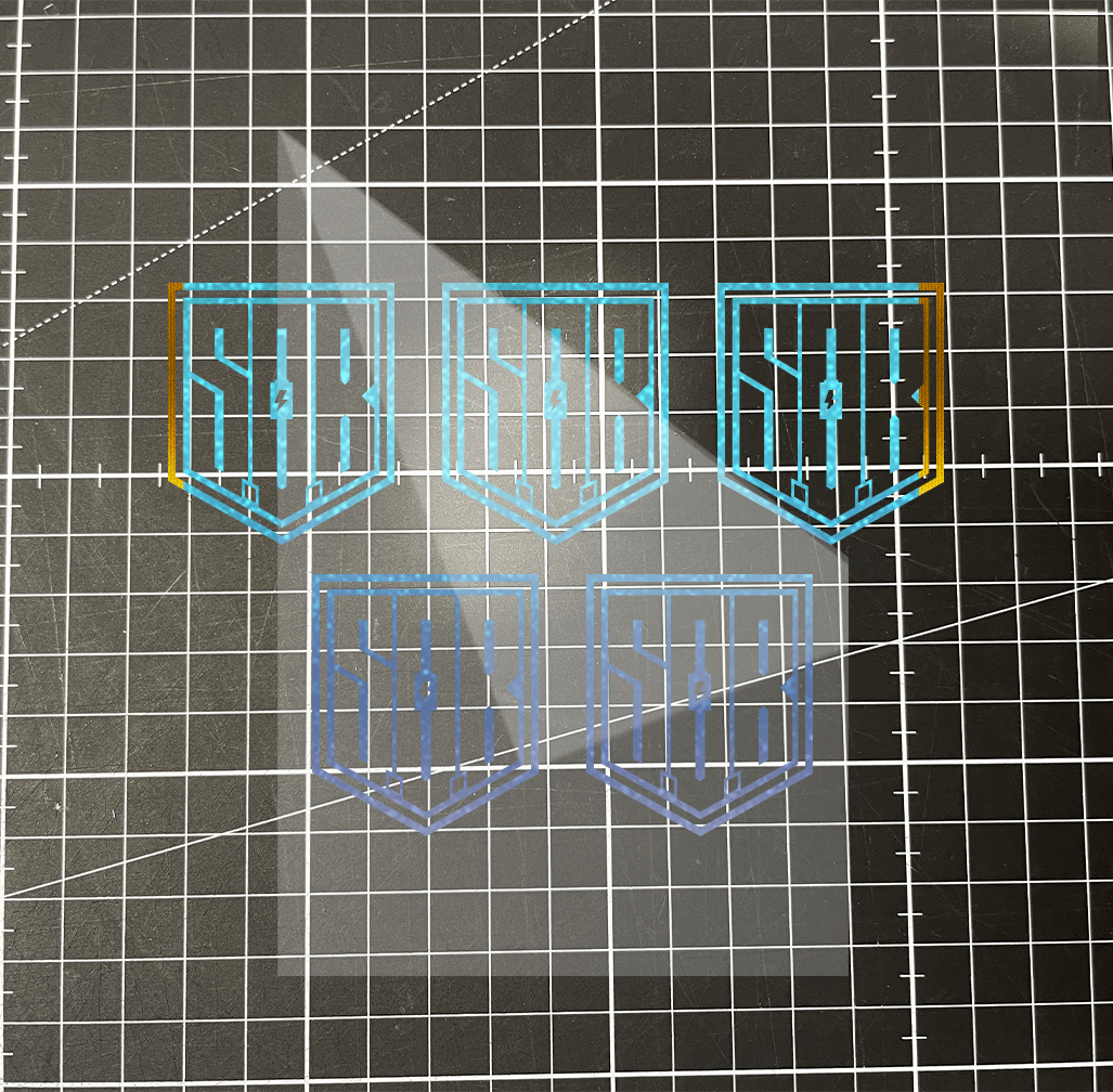 Sons of Battery - E-MTB Brand & Community Folien 5er Pack SoB Folienplot "Innen / Full" (Plott) “Modernes Logo” E-Bike-Community