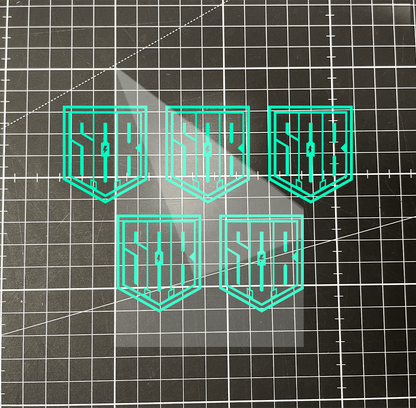 Sons of Battery - E-MTB Brand & Community Folien 5er Pack SoB "Modernes Logo" Folienplot " E-Bike-Community