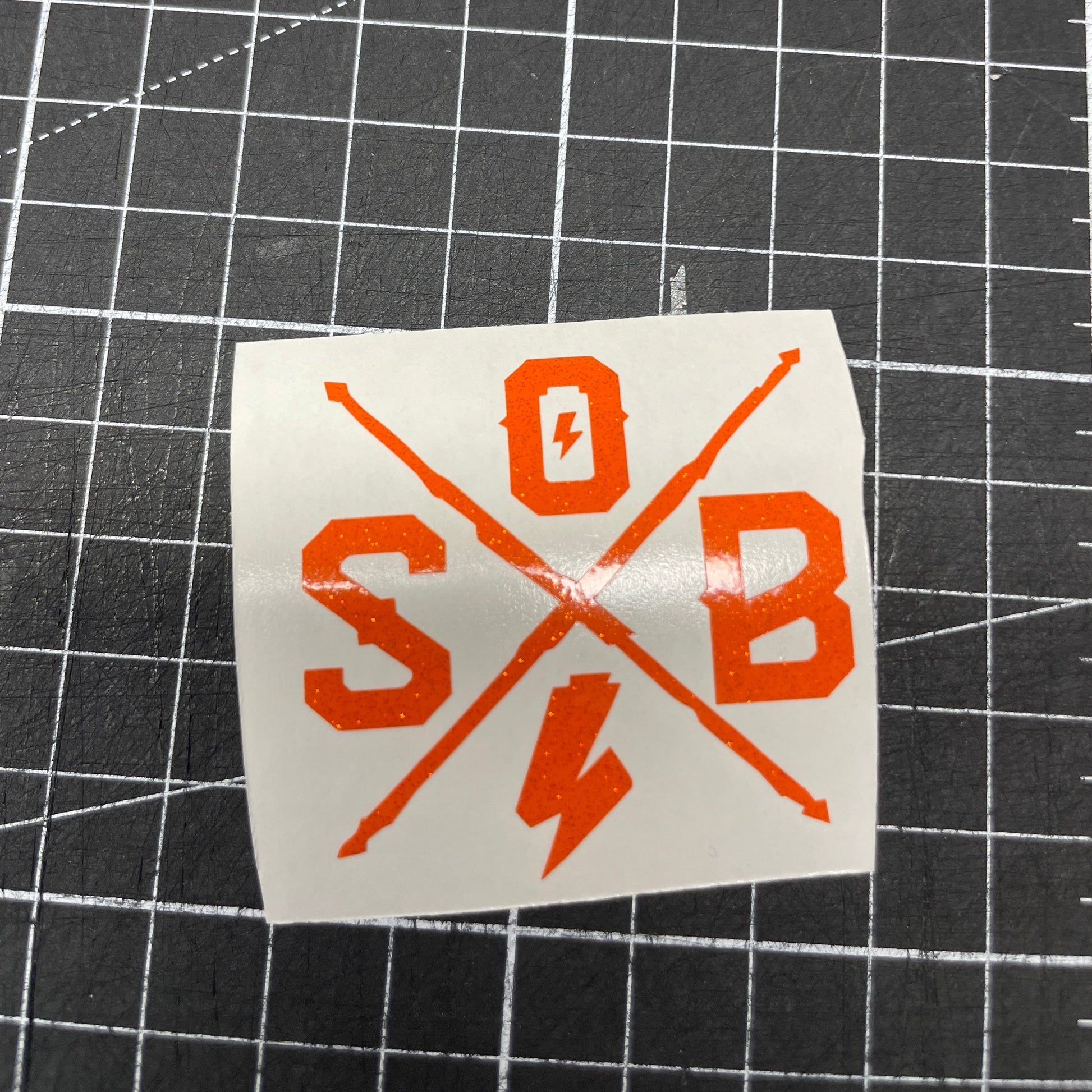 Cross foil sticker - SoB 