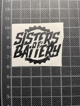 Sons of Battery - E-MTB Brand & Community Folien Sisters of Battery - Logo - Folienplot E-Bike-Community