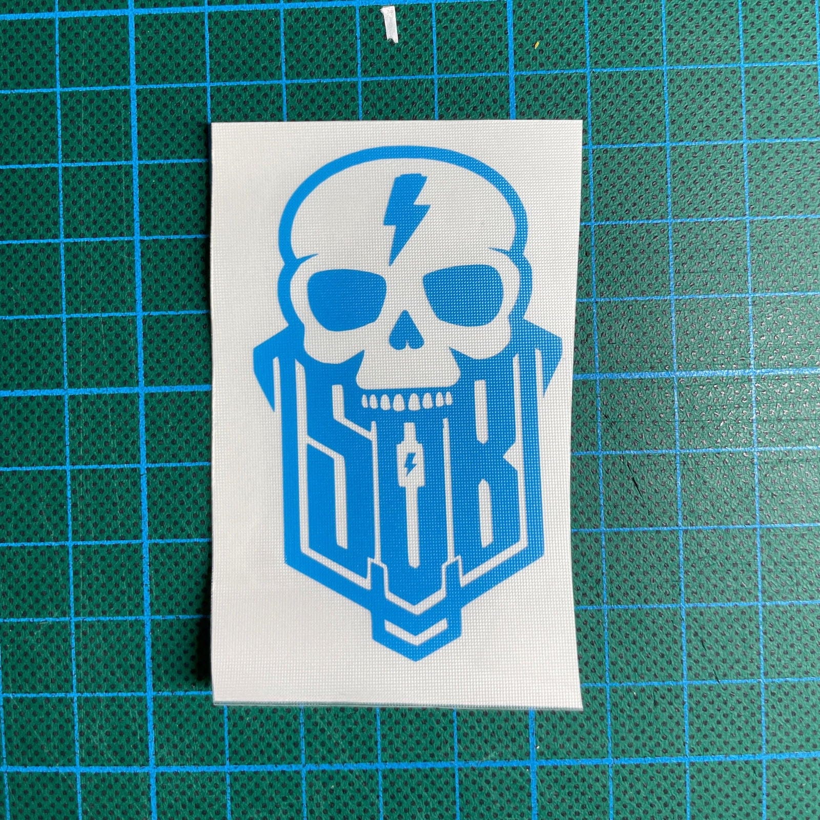 Sons of Battery® - E-MTB Brand & Community Folien & Sticker Blau / 11 x 7 cm Skullgang - SoB - E-Bike-Community