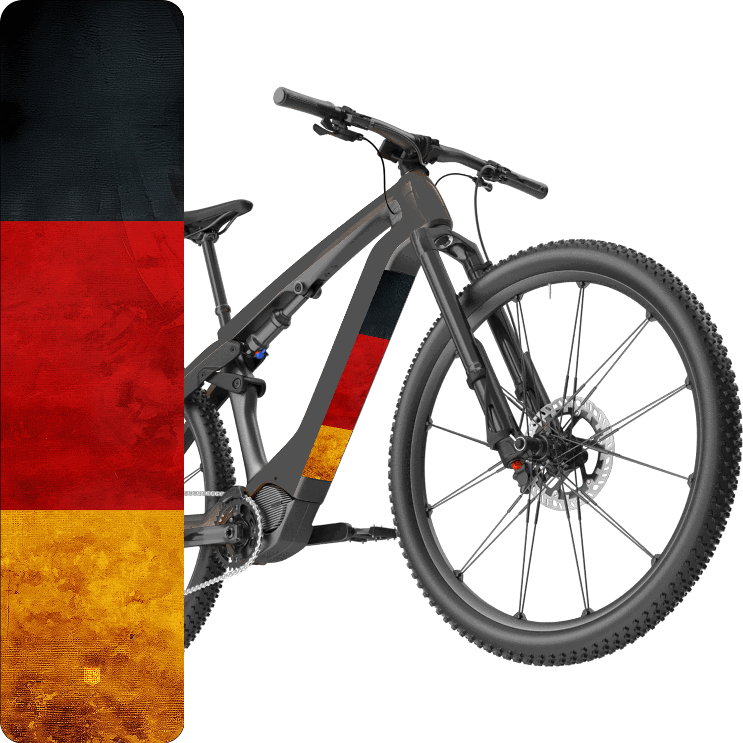 Sons of Battery® - E-MTB Brand & Community Folien & Sticker Deutschland -  Akku Abdeckung Cover Universal / Schutzfolie / Unterrohr für alle E-Bikes auch Cube 750 wh oder 625 wh E-Bike-Community