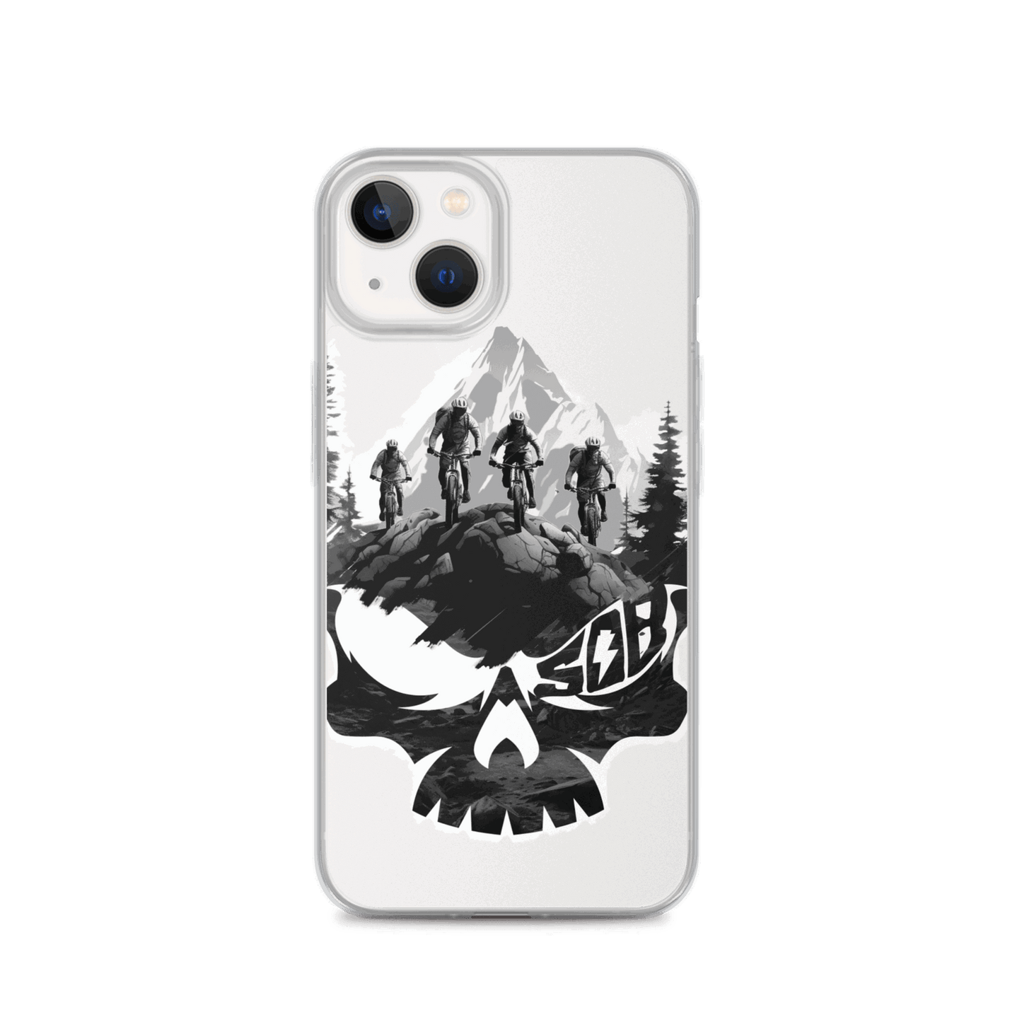 Sons of Battery® - E-MTB Brand & Community iPhone 13 Skullgang Rider iPhone-Hülle E-Bike-Community