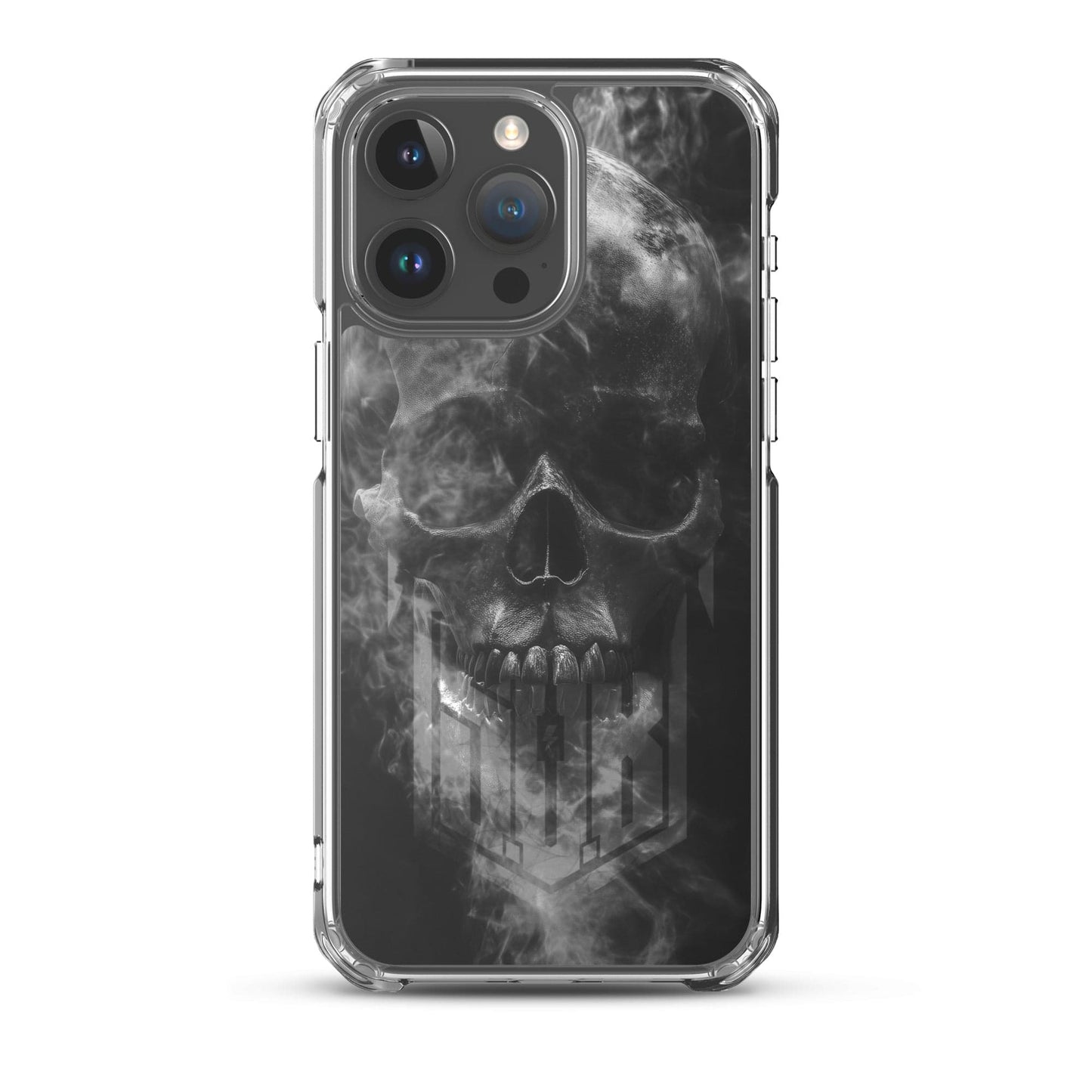 Sons of Battery® - E-MTB Brand & Community iPhone 15 Pro Max Skullgang - Transparente iPhone®-Hülle mit MagSafe® E-Bike-Community