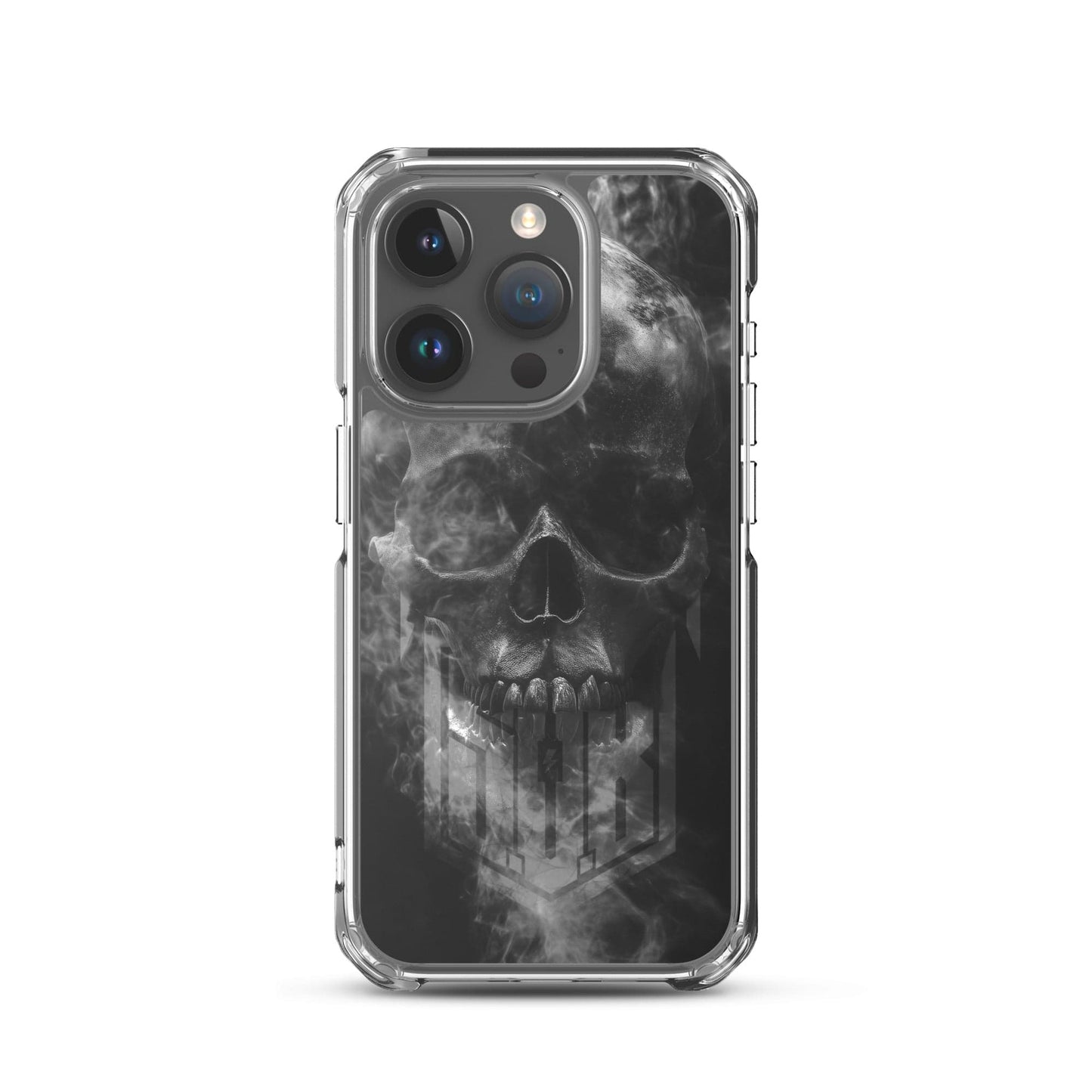 Sons of Battery® - E-MTB Brand & Community iPhone 15 Pro Skullgang - Transparente iPhone®-Hülle mit MagSafe® E-Bike-Community