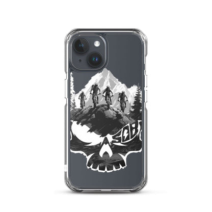 Sons of Battery® - E-MTB Brand & Community iPhone 15 Skullgang Rider iPhone-Hülle E-Bike-Community