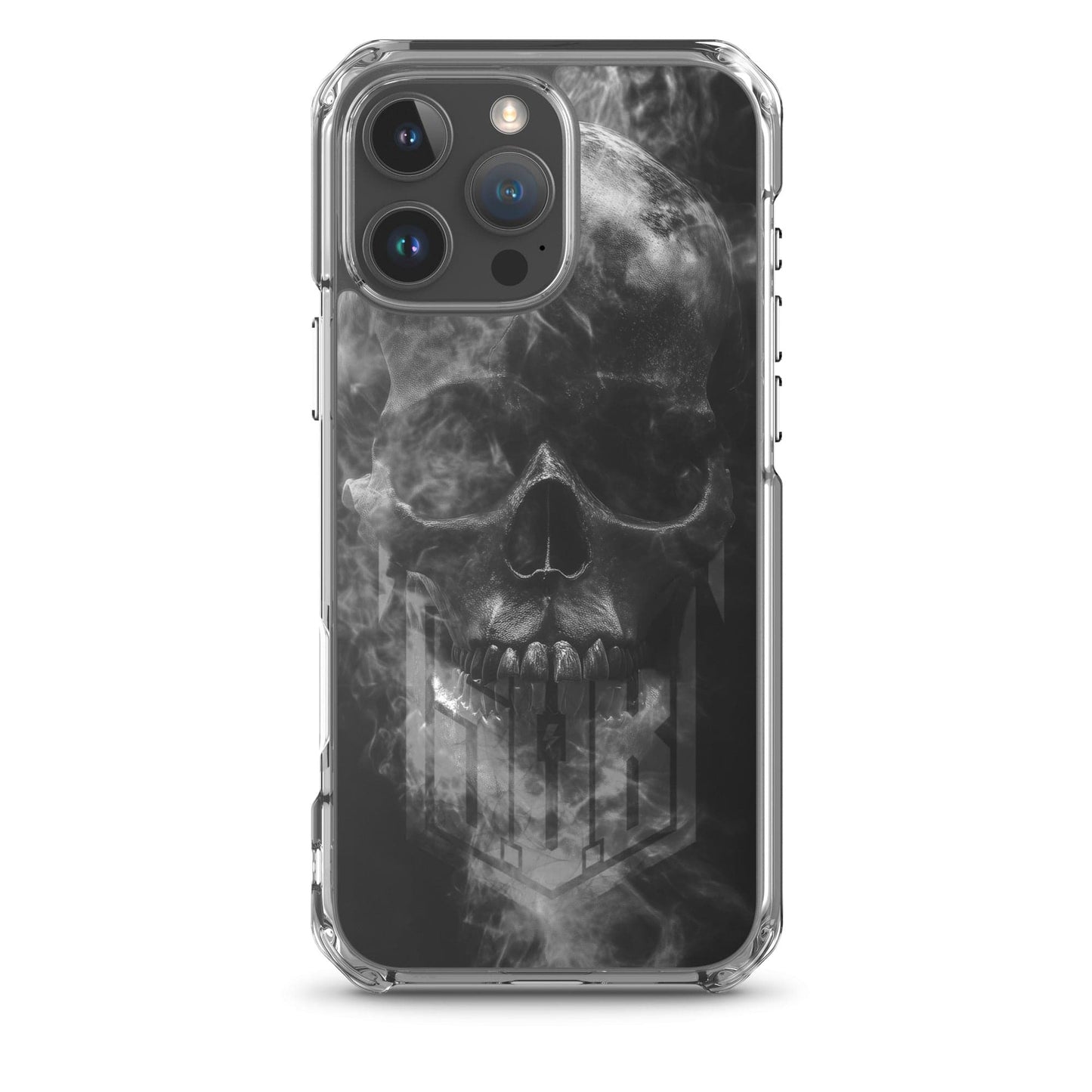 Sons of Battery® - E-MTB Brand & Community iPhone 16 Pro Max Skullgang - Transparente iPhone®-Hülle mit MagSafe® E-Bike-Community