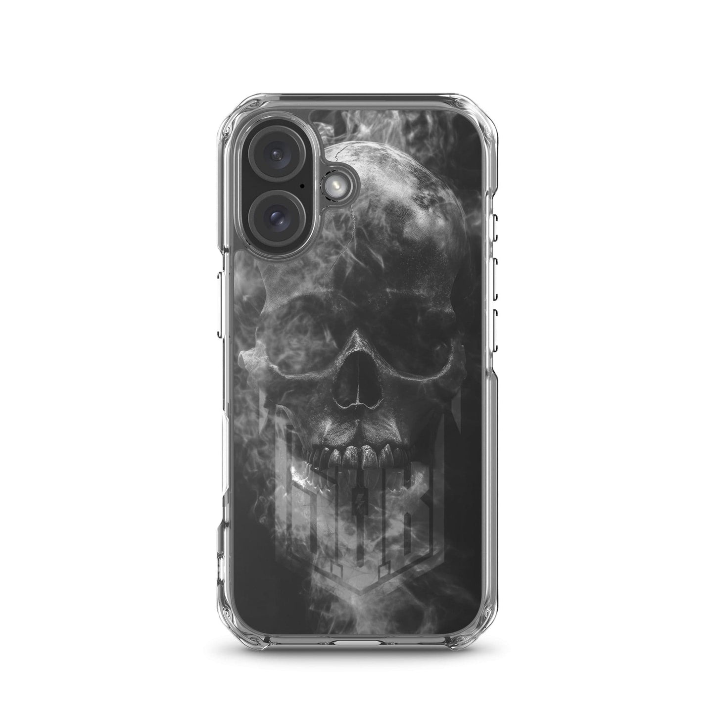 Sons of Battery® - E-MTB Brand & Community iPhone 16 Skullgang - Transparente iPhone®-Hülle mit MagSafe® E-Bike-Community