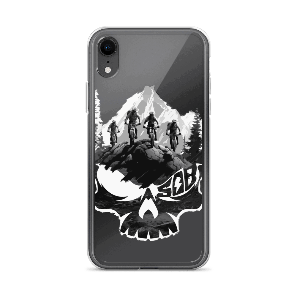 Sons of Battery® - E-MTB Brand & Community iPhone XR Skullgang Rider iPhone-Hülle E-Bike-Community