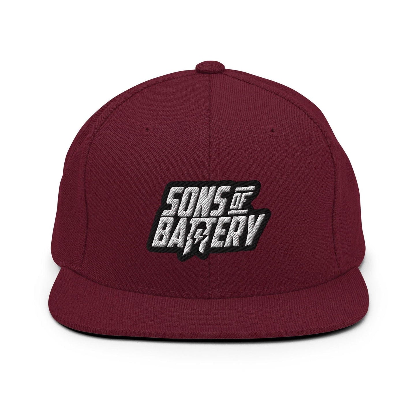 Sons of Battery® - E-MTB Brand & Community Kastanienbraun BOLD Snapback E-Bike-Community