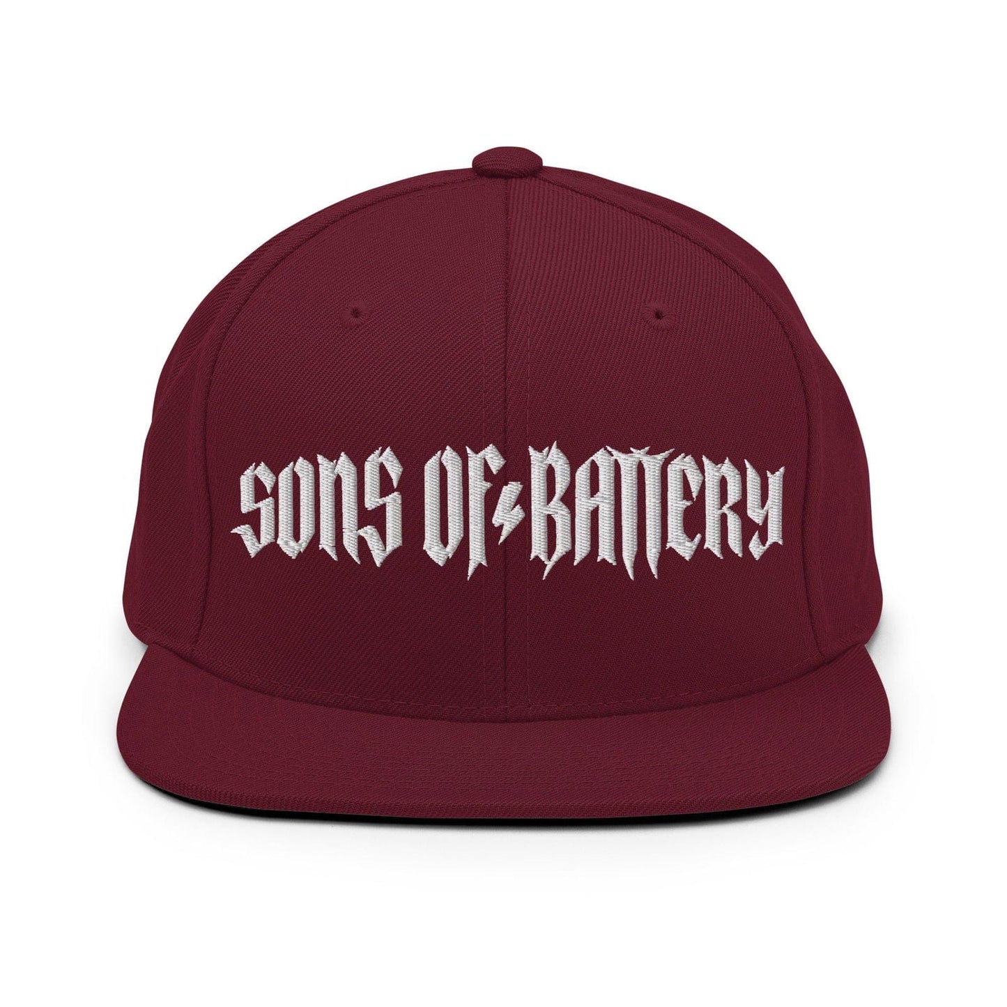 Sons of Battery® - E-MTB Brand & Community Kastanienbraun ROUGH - Snapback-Cap E-Bike-Community