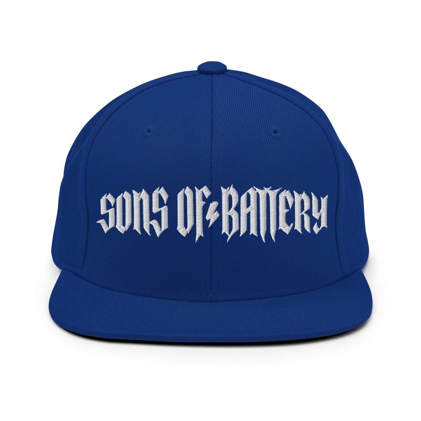 Sons of Battery® - E-MTB Brand & Community Königsblau ROUGH - Snapback-Cap E-Bike-Community