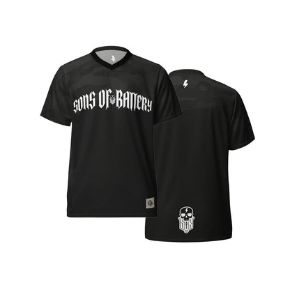 Sons of Battery® - E-MTB Brand & Community Rough - Recyceltes Unisex-Trikot E-Bike-Community