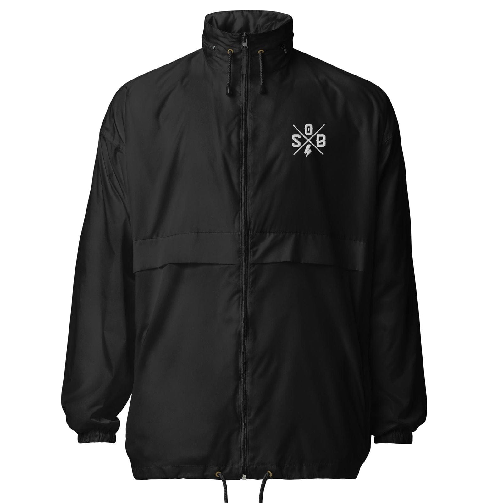 Sons of Battery® - E-MTB Brand & Community Schwarz / S Cross - Basic-Unisex-Windbreaker E-Bike-Community