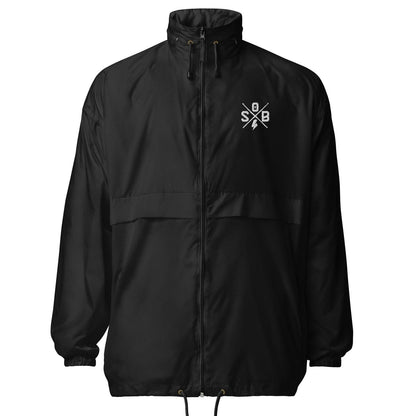 Sons of Battery® - E-MTB Brand & Community Schwarz / S Cross - Basic-Unisex-Windbreaker E-Bike-Community