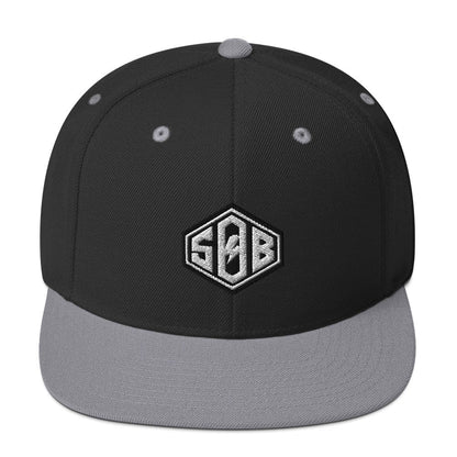 Sons of Battery® - E-MTB Brand & Community Schwarz/ Silber SoB Diamond - Snapback-Cap E-Bike-Community