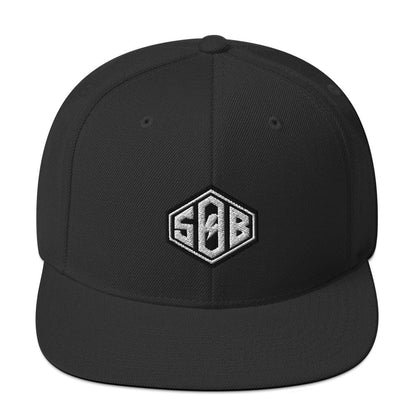 Sons of Battery® - E-MTB Brand & Community Schwarz SoB Diamond - Snapback-Cap E-Bike-Community