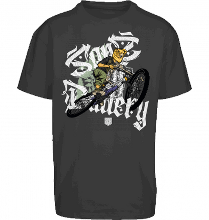 Sons of Battery® - E-MTB Brand & Community Shirt Black / S Shred or Alive Brush - Oversize ByB E-Bike-Community