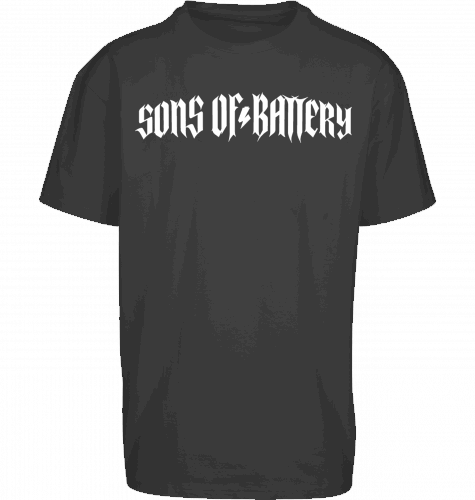 Sons of Battery® - E-MTB Brand & Community Shirt Black / S Sons of Battery Rough Oversized Byb E-Bike-Community