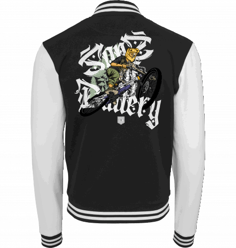 Sons of Battery® - E-MTB Brand & Community Shirt Black / White / S Shred Rough College Jacke bis 5XL E-Bike-Community